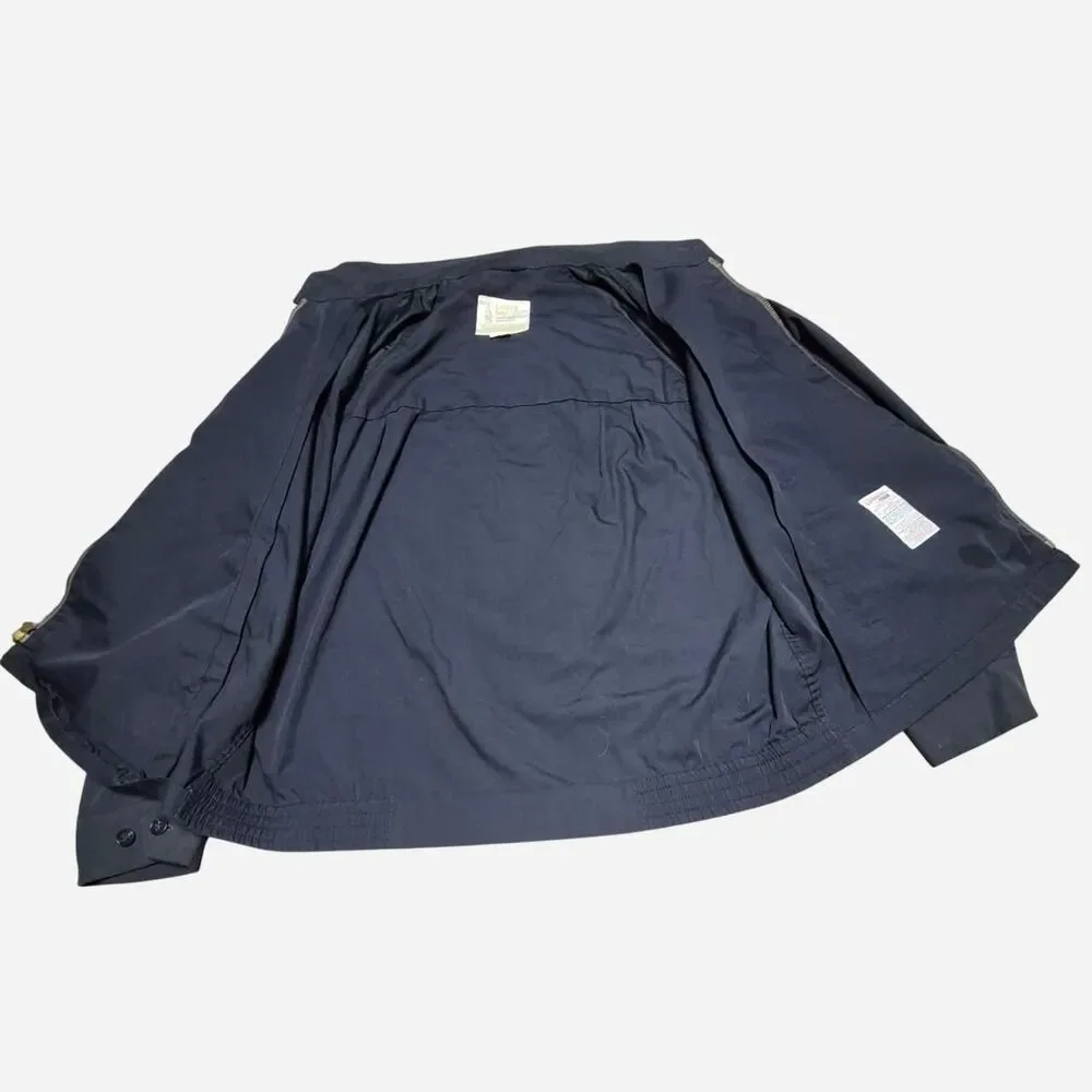 London-fog Men's Navy and Blue Jacket Size L/XL